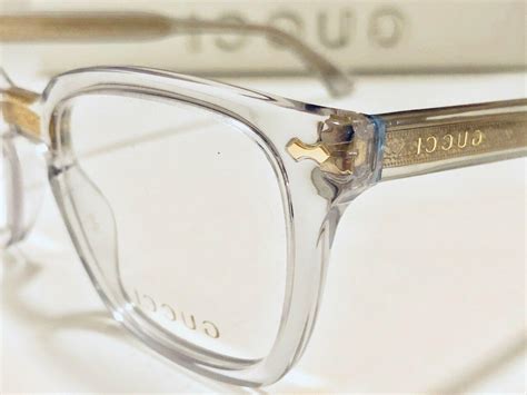 gucci eye frames for lenses|clear eyeglasses frames Gucci.